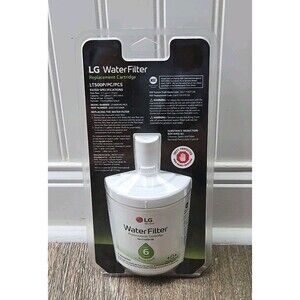 LG Water Filter LT500P Genuine LT500P/PC/PCS Part # ADQ72910908 - New in Pack